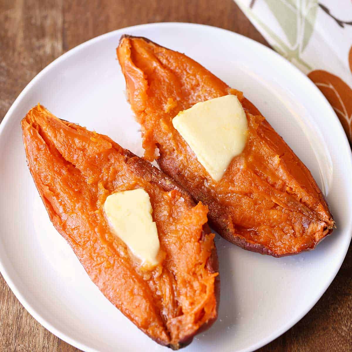 Microwave Sweet Potato