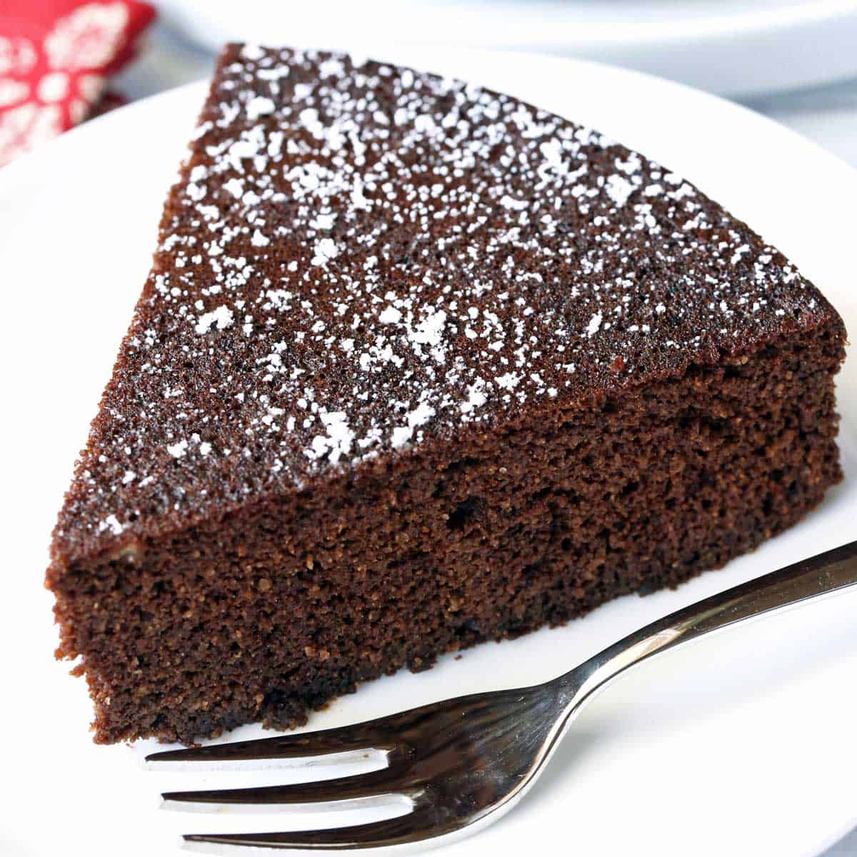 Simple Almond Flour Chocolate Cake