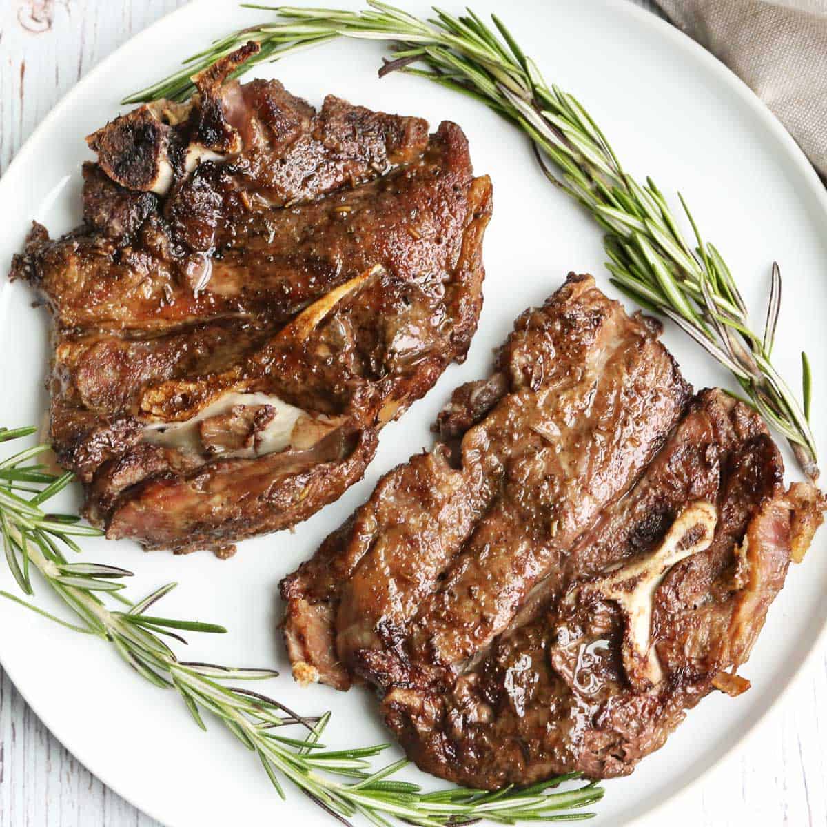 Slow Cooker Lamb Shoulder Chops