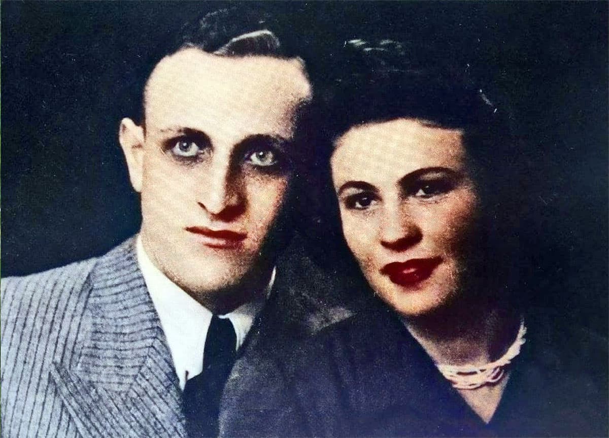 Grandma Chava and Grandpa Yaakov.