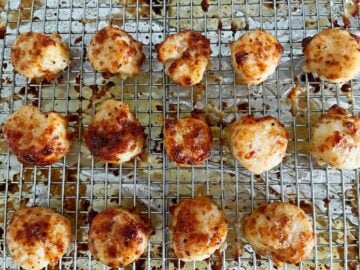 The scallops are done.