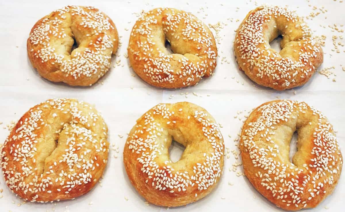 The bagels are ready!