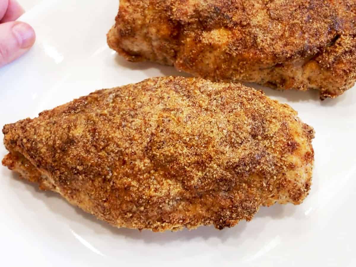 The chicken is ready.