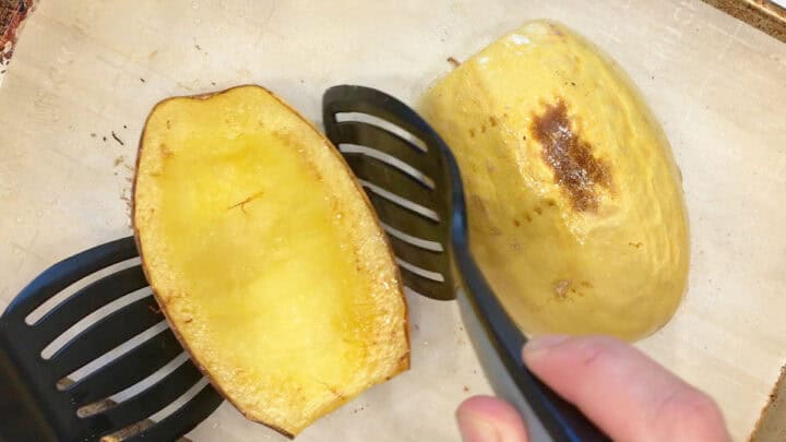 The squash is ready.