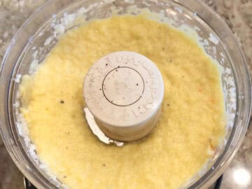 Egg and spices were added.