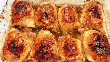 The chicken is ready.