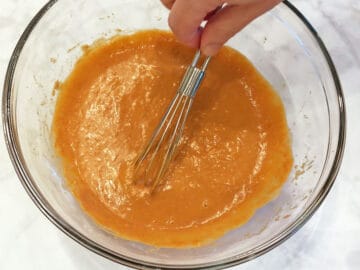 The dressing is ready.