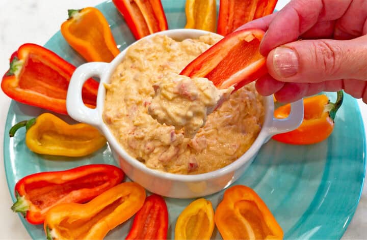 The cheese is served.