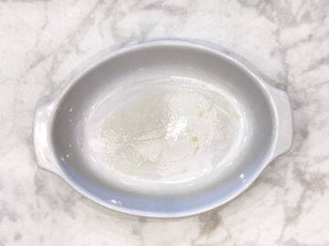 A small baking dish.