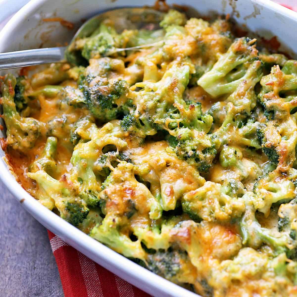 Easy 30-Minute Broccoli Cheese Casserole