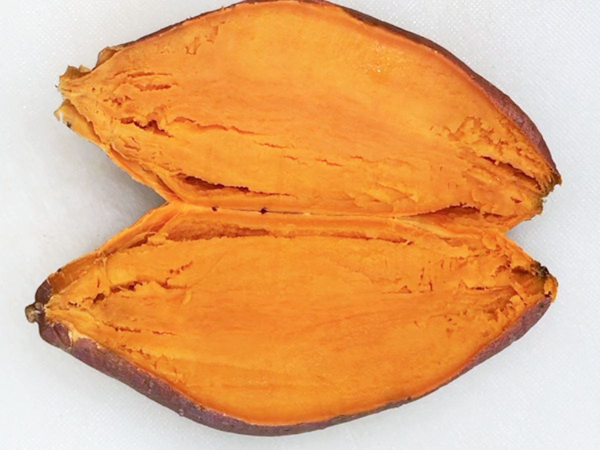 The potato is ready.